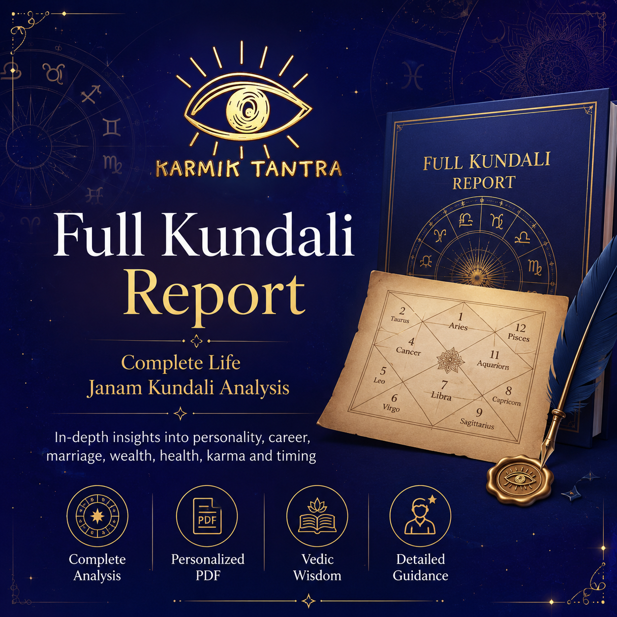 Complete Life Janam Kundali Analysis