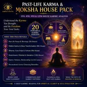 Past-Life Karma & Moksha House Report