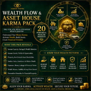 Wealth Flow & Asset House Karma Report