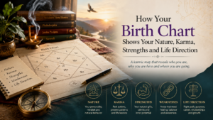 How Your Birth Chart Shows Your Nature, Karma, Strengths and Life Direction