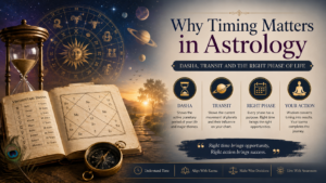 Why Timing Matters in Astrology: Dasha, Transit and the Right Phase of Life
