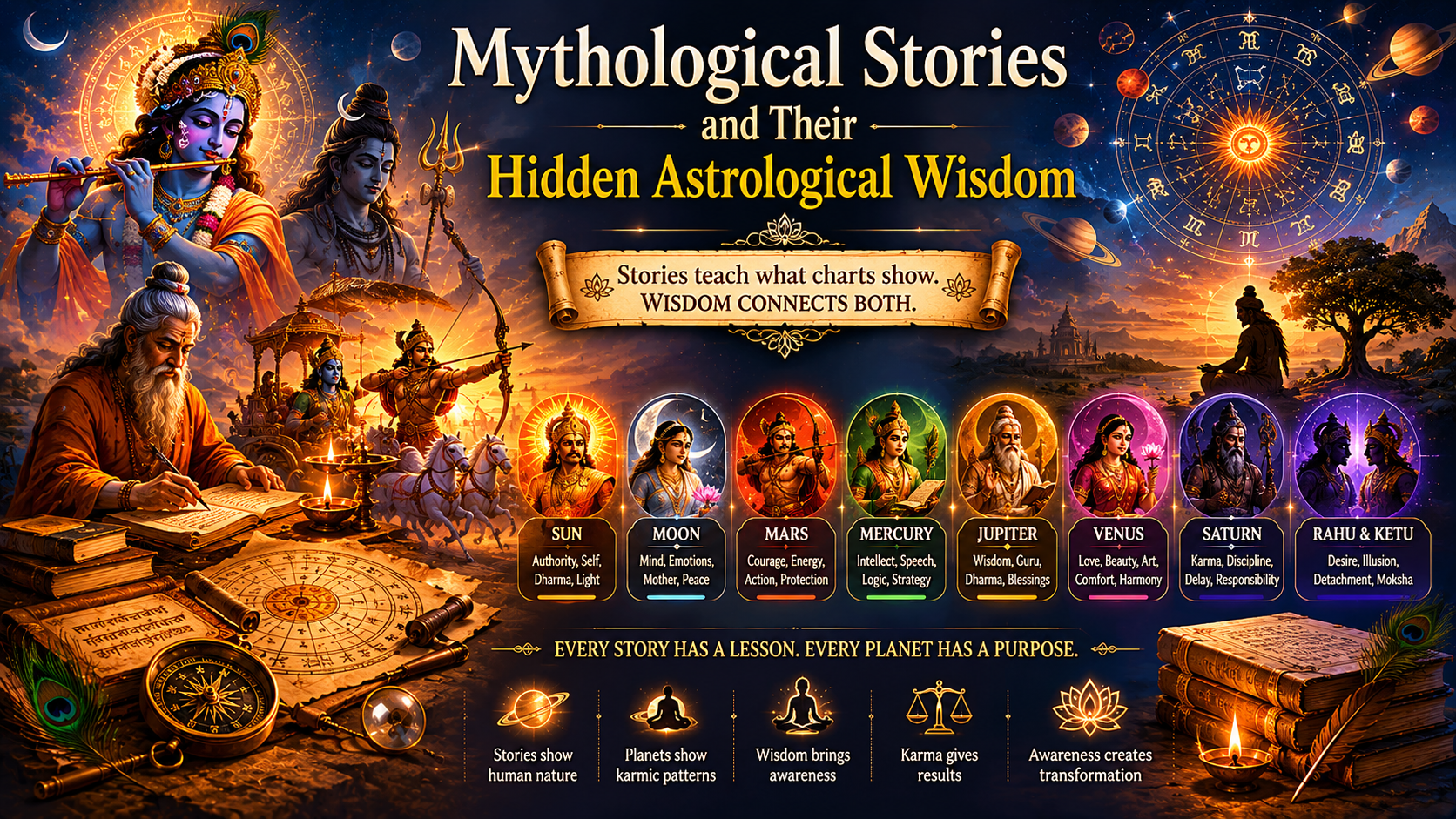 Mythological Stories and Their Hidden Astrological Wisdom